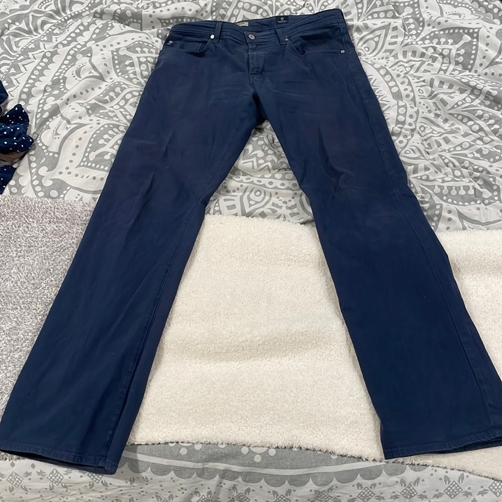 AG protégé straight leg denim pants. 34x34. Like new